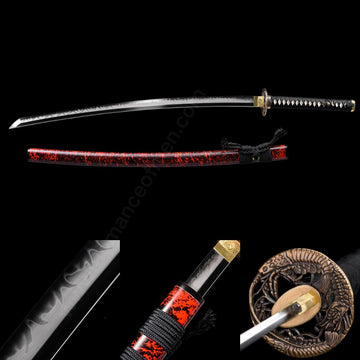 The Ebi Lobster Theme Katana T10 Steel Extra Sharp Aesthetic Polishing